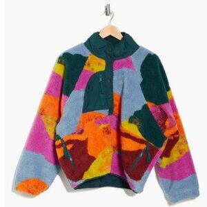 Free People Hit The Slopes Printed Pullover